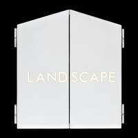 Landscape, 2021, marmo statuario di Carrara, acciaio inox e ottone, cm100x55x5